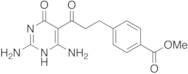 N-[4-[3-(2,6-Diamino-1,4-dihydro-4-oxo-5-pyrimidinyl)-3-oxopropyl]benzoic Acid