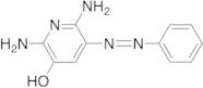 2,6-Diamino-5-hydroxy-3-(phenylazo)pyridine