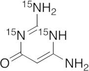 2,4-Diamino-6-hydroxypyrimidine-15N3