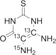 5,6-Diamino-2-thiouracil-13C2,15N
