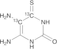 5,6-Diamino-4-thiouracil-13C2