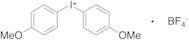 Di(p-anisyl)iodonium Tetrafluoborate