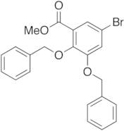 2,3-Dibenzyl-5-bromobenzoic Acid Methyl Ester