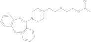 2-(2-(4-(Dibenzo[b,f][1,4]thiazepin-11-yl)piperazin-1-yl)ethoxy)ethyl AcetateQuetiapine Acetate