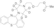 2-(2-(4-(Dibenzo[b,f][1,4]thiazepin-11-yl)piperazin-1-yl-d8)ethoxy)ethyl Acetate