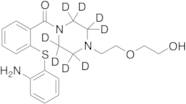 2-(2-(4-(Dibenzo[b,f][1,4]thiazepin-11-yl)piperazin-1-yl-d8)ethoxy)ethanol