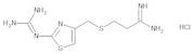 3-[[[2-[(Diaminomethylene)amino]-4-thiazolyl]methyl]thio]propanimidamide Hydrochloride
