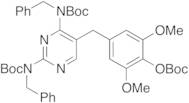 N,N-Dibenzyl-4-demethyl N,N’,O-Tri-Boc Trimethoprim