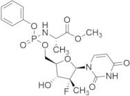 N-[[P(S),2′R]-2′-Deoxy-2′-fluoro-2′-methyl-P-phenyl-5′-uridylyl]-L-alanine Methyl Ester