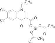 Diacetyl (6,7-Dichloro-1-ethyl-1,4-dihydro-4-oxo-3-quinolinecarboxy Borate)