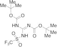 1,3-Di-Boc-2-(trifluoromethylsulfonyl)guanidine (~90%)