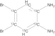4,5-Dibromobenzene-1,2-diamine-13C6
