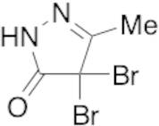 4,4-Dibromo-2,4-dihydro-5-methyl-3H-pyrazol-3-one