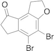 4,5-Dibromo-1,2,6,7-tertahydro-8H-indeno[5,4-b]furan-8-one