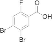 4,5-Dibromo-2-fluorobenzoic Acid