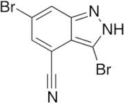 3,6-Dibromo-4-cyano(1H)indazole