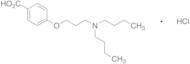 4-[3-(Dibutylamino)propoxy]benzoic Acid Hydrochloride