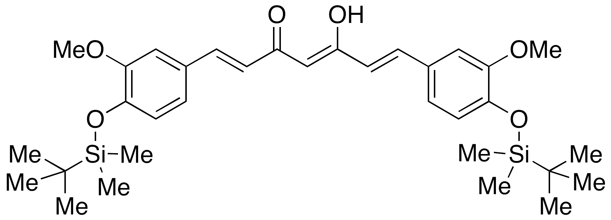 Di-(tert-Butyl-dimethylsilyl) Curcumin