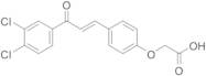 2-[4-[3-(3,4-Dichlorophenyl)-3-oxo-1-propen-1-yl]phenoxy]acetic Acid