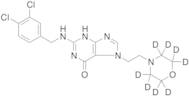 2-[[(3,4-Dichlorophenyl)methyl]amino]-1,7-dihydro-7-[2-(4-morpholinyl)ethyl]-6H-purin-6-one-d8