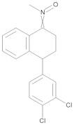 N-[4-(3,4-Dichlorophenyl)-3,4-dihydro-1(2H)-naphthalenylidene]methanamine N-Oxide