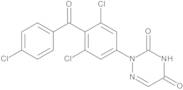 2-[3,5-Dichloro-4-(4-chlorobenzoyl)phenyl]-1,2,4-triazine-3,5(2H,4H)-dione