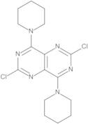 2,6-Dichloro-4,8-dipiperidinopyrimido[5,4-d]pyrimidine