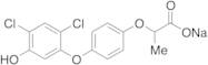 2-[4-(2',4'-Dichloro-5'-hydroxyphenoxy)phenoxy]propionic Acid Sodium Salt