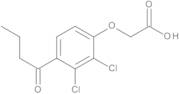 (2,3-Dichloro-4-butyrylphenoxy)acetic Acid