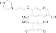 4-[(2,4-Dichloro-5-methoxyphenyl)amino]-6-methoxy-7-[3-(1-piperazinyl)propoxy]-3-quinolinecarbonitrile
