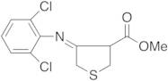 4-[(2,6-Dichlorophenyl)imino]tetrahydro-3-thiophenecarboxylic Acid Methyl Ester