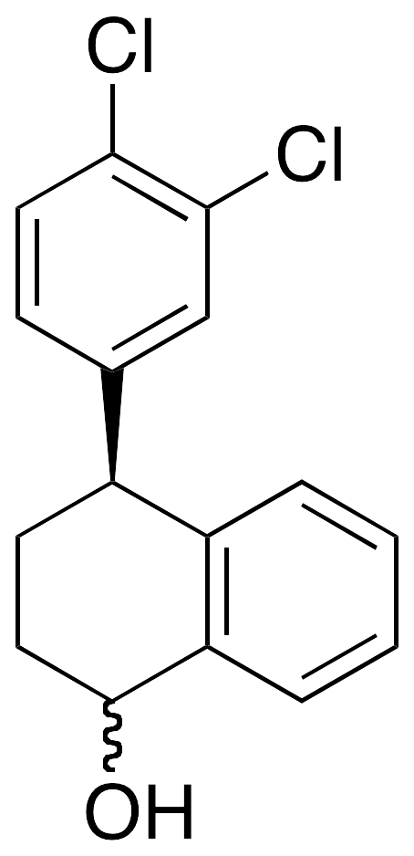 (S)-4-(3,4-Dichlorophenyl)-1,2,3,4-tetrahydro-1-naphthalenol (Mixture of Diastereomers)