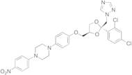 1-[4-[[(2R,4S)-2-(2,4-Dichlorophenyl)-2-(1H-1,2,4-triazol-1-ylmethyl)-1,3-dioxolan-4-yl]methoxy]ph…