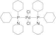 Dichlorobis[1-​(dicyclohexylphosphi​no-​κP)​piperidine]​-palladium