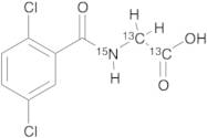 N-(2,5-Dichlorobenzoyl)glycine-13C2,15N