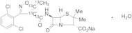 Dicloxacillin-13C4 Sodium Salt Monohydrate