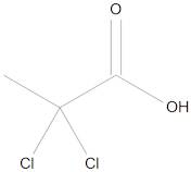2,2-Dichloropropanoic Acid (~90% purity)