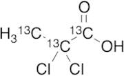 2,2-Dichloropropanoic Acid-13C3