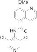 N-(3,5-Dichloro-4-pyridinyl)-8-methoxy-5-quinolinecarboxamide