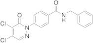 4-(4,5-Dichloro-6-oxo-1(6H)-pyridazinyl)-N-(phenylmethyl)benzamide