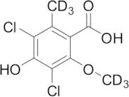 Dichloroisoeverninic Acid-D6