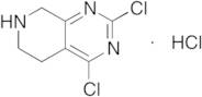 2,4-Dichloro-5,6,7,8-tetrahydropyrido[3,4-d]pyrimidine hydrochloride