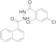 1-(2,4-Dichlorobenzoyl)-2-(1-naphthoyl)hydrazine