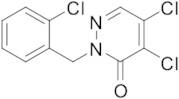 4,5-Dichloro-2-[(2-chlorophenyl)methyl]-2,3-dihydropyridazin-3-one