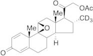11,21-Didehydro-(9beta,11beta)-epoxy-21-(acetyloxy) Desoxymetasone-d3