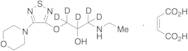 rac-Didemethyltimolol-d5 Maleate