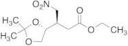 2,3-Dideoxy-4,5-O-(1-methylethylidene)-3-(nitromethyl)-L-threo-pentonic Acid Ethyl Ester