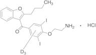 Di(N-desethyl) Amiodarone-d3 Hydrochloride