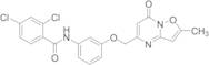 2,4-Dichloro-N-[3-[(2-methyl-7-oxo-7H-isoxazolo[2,3-a]pyrimidin-5-yl)methoxy]phenyl]benzamide