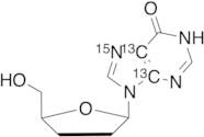 2’,3’-Dideoxyinosine-13C2,15N